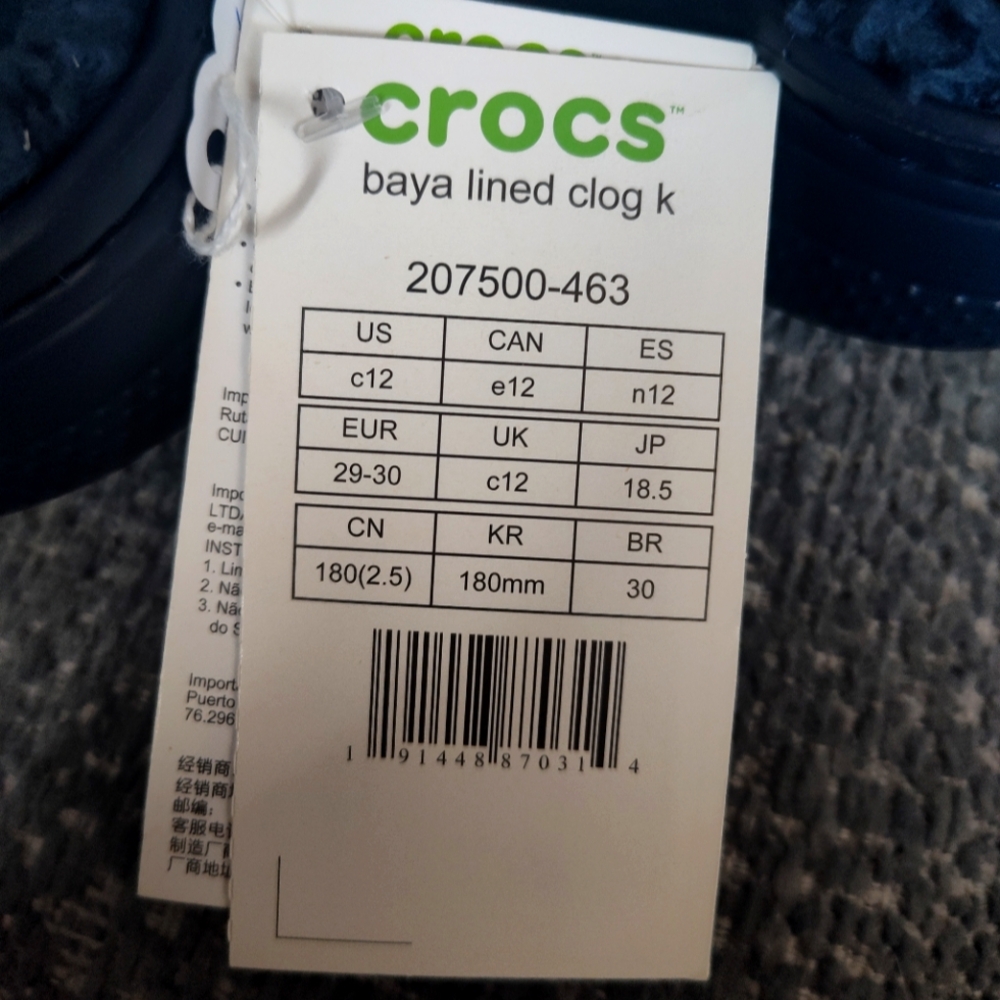 CROCS Blue Bottoms Comfortable and Stylish